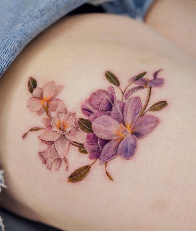 50+ Stunning Flower Tattoos - TheTatt